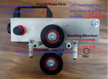 Handheld Manual Edge Roller Press for Super Small Insulating Glasses